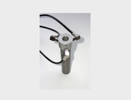 Device for external oiling of cylindrical components with integrated suction unit for excess oil.